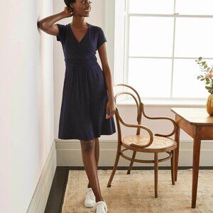Boden 'Lola' Jersey dress, Black, 10 Long Tall